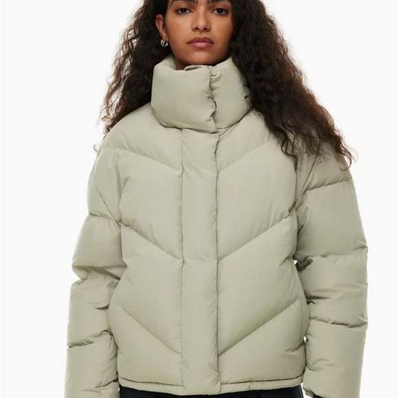 Wilfred Cloud Puff Jacket - Light Gray - Picture 3 of 8